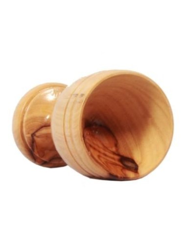 Coupe en bois d'olivier pour uf