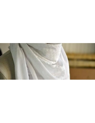 Keffieh palestinien original blanc