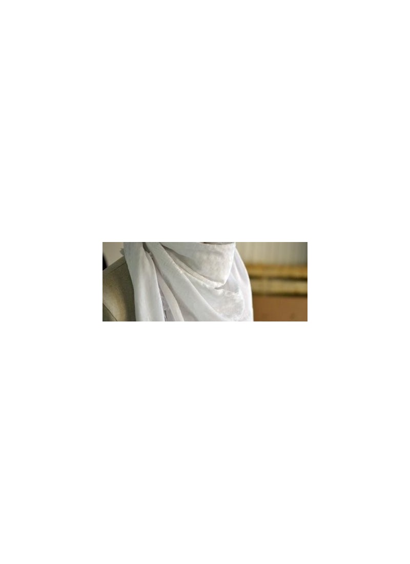 Keffieh palestinien original blanc