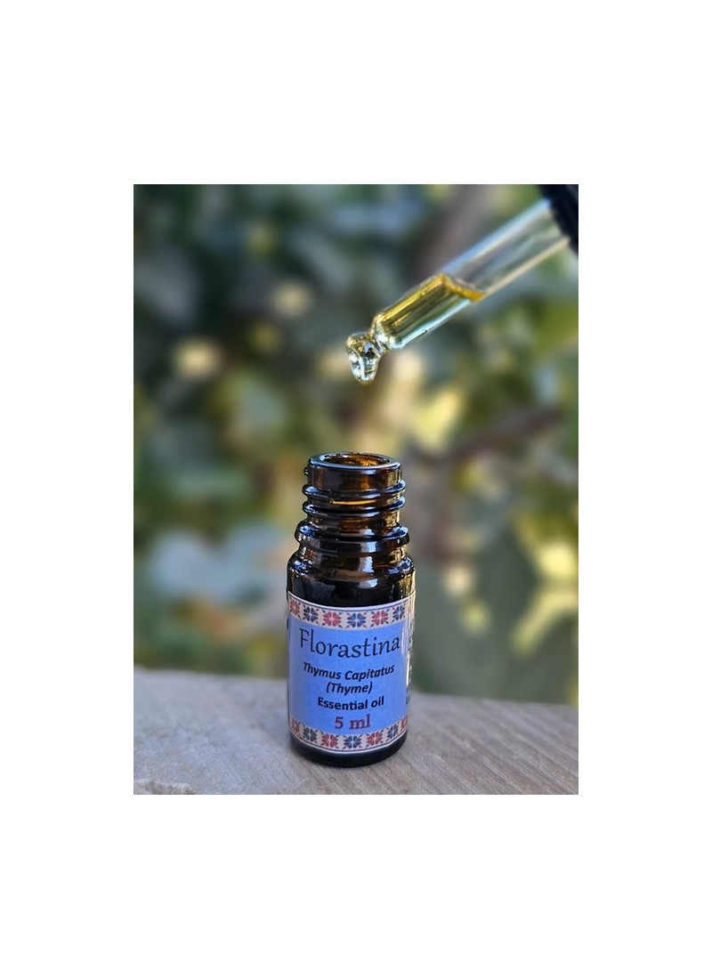 Huile essentielle de Thymbra capitata – Thym sauvage de Palestine, antiseptique naturel et purifiant puissant