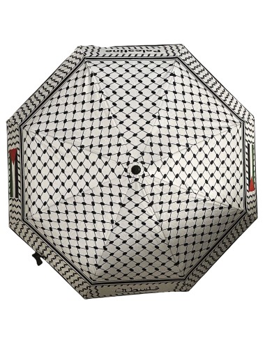 Parapluie keffieh palestinien : un accessoire engagé contre la pluie et l’oubli