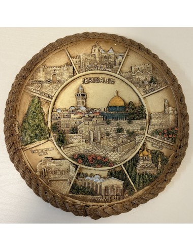 “Jérusalem Éternelle” – Médaillon mural