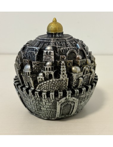Bougie sculptée – Jérusalem en relief 3D  Hommage lumineux à la Ville Sainte