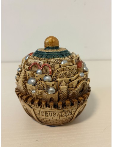 Dôme de Jérusalem – Sculpture artisanale en plâtre résiné