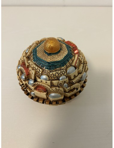 Dôme de Jérusalem – Sculpture artisanale en plâtre résiné