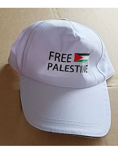 Casquette « Free Palestine » – 8 couleurs disponibles