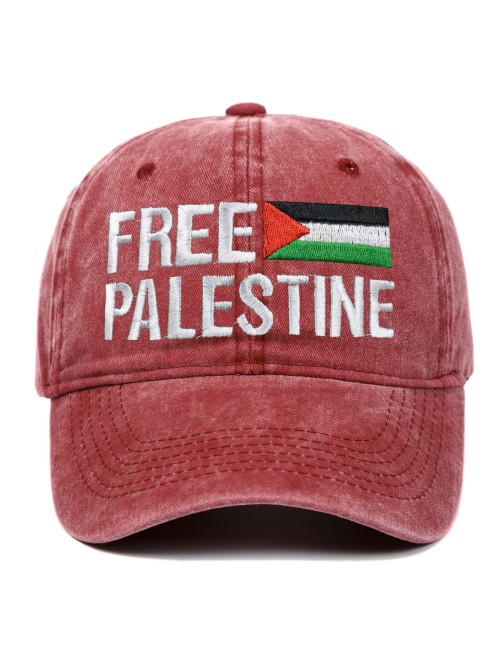 Casquette « Free Palestine » – 8 couleurs disponibles