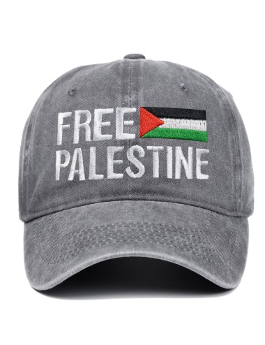 Casquette « Free Palestine » – 8 couleurs disponibles