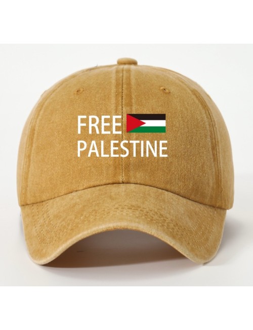 Casquette « Free Palestine » – 8 couleurs disponibles