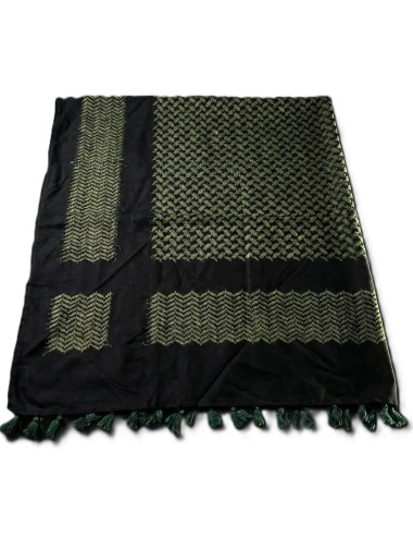 Keffieh Palestine Ombre d’Olivier – Foulard traditionnel engagé