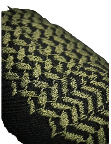 Keffieh Palestine Ombre d’Olivier – Foulard traditionnel engagé