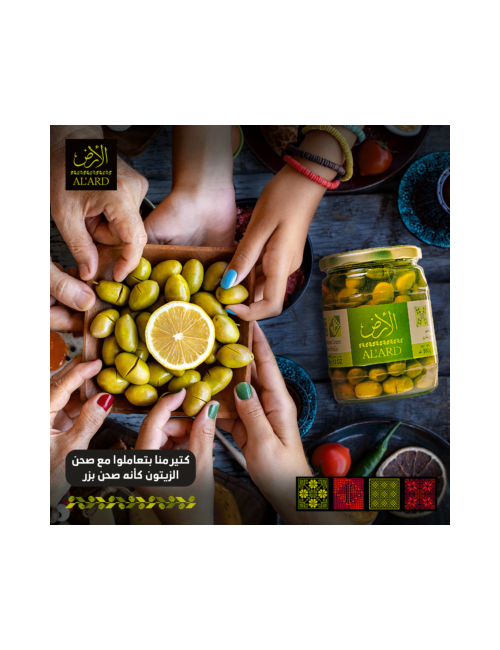 OLIVES VERTES DE PALESTINE 220 G