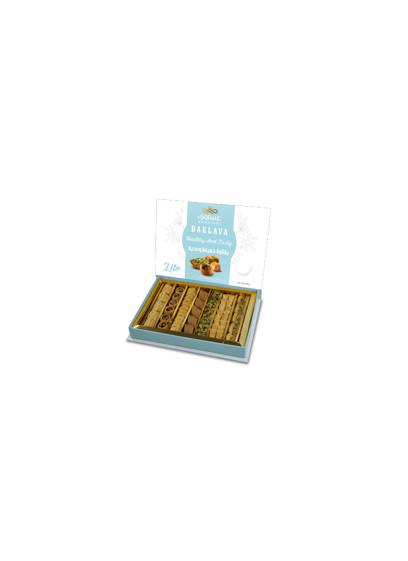 Pâtisseries orientales mixtes allégées qualité supérieure 450 G