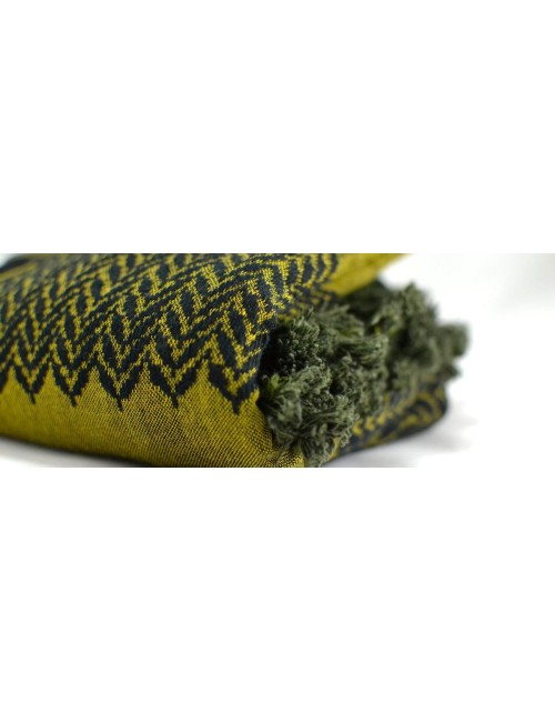 Keffieh palestinien Original Kaki