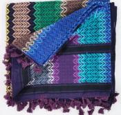 Keffieh palestinien Original Violet