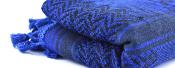 Keffieh palestinien Original Bleu foncé