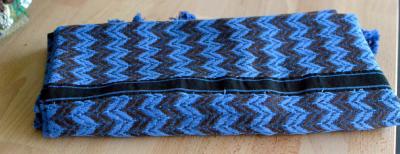 Keffieh palestinien Original Bleu jean