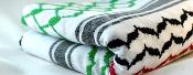 Keffieh palestinien Original couleur drapeau palestinien